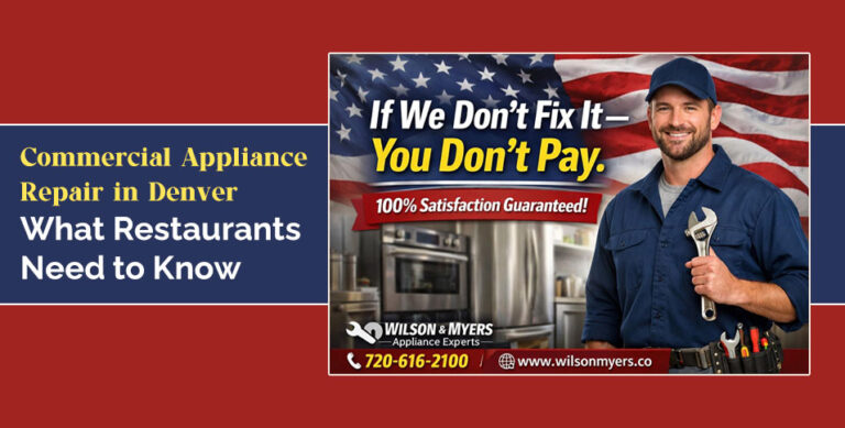 Commercial Appliance Repair in Denver