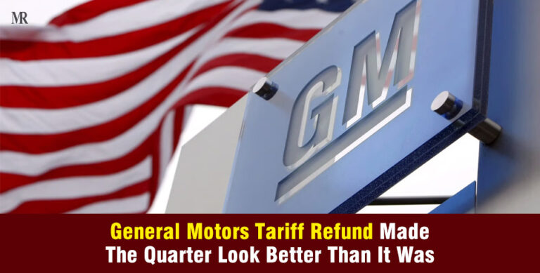 General Motors tariff refund