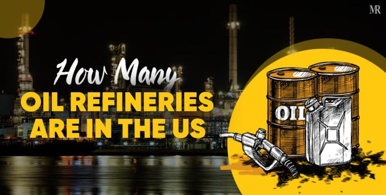 how many oil refineries are in the us