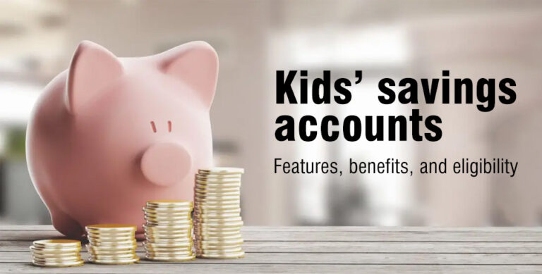 Kids’ savings accounts