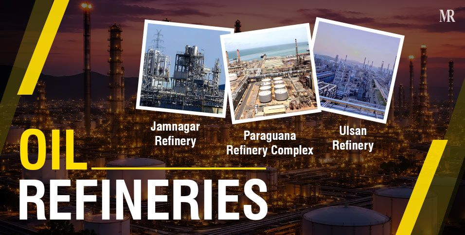 Oil refineries