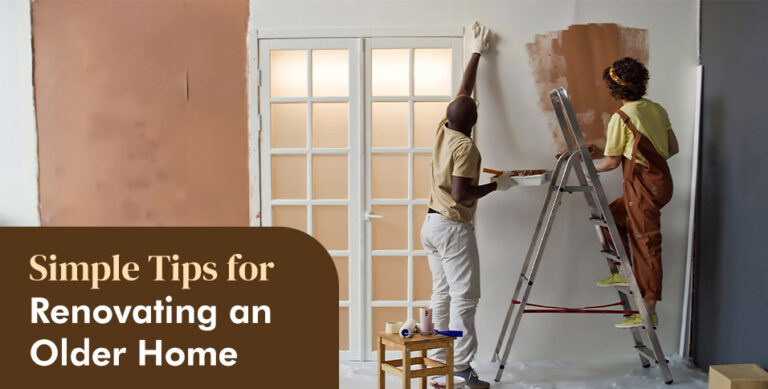 Renovating an Older Home