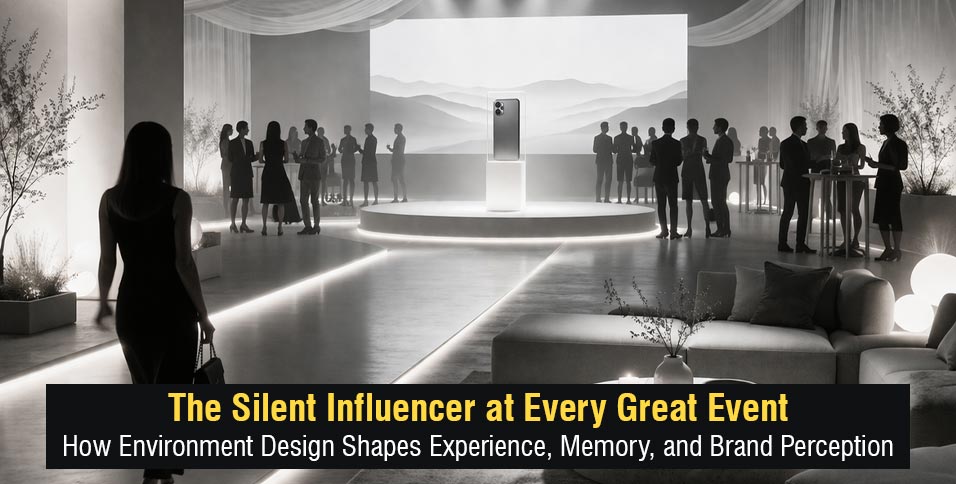 The Silent Influencer at Every Great Event: How Environment Design Shapes Experience, Memory, and Brand Perception