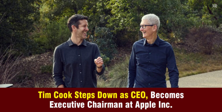 Tim Cook Steps Down