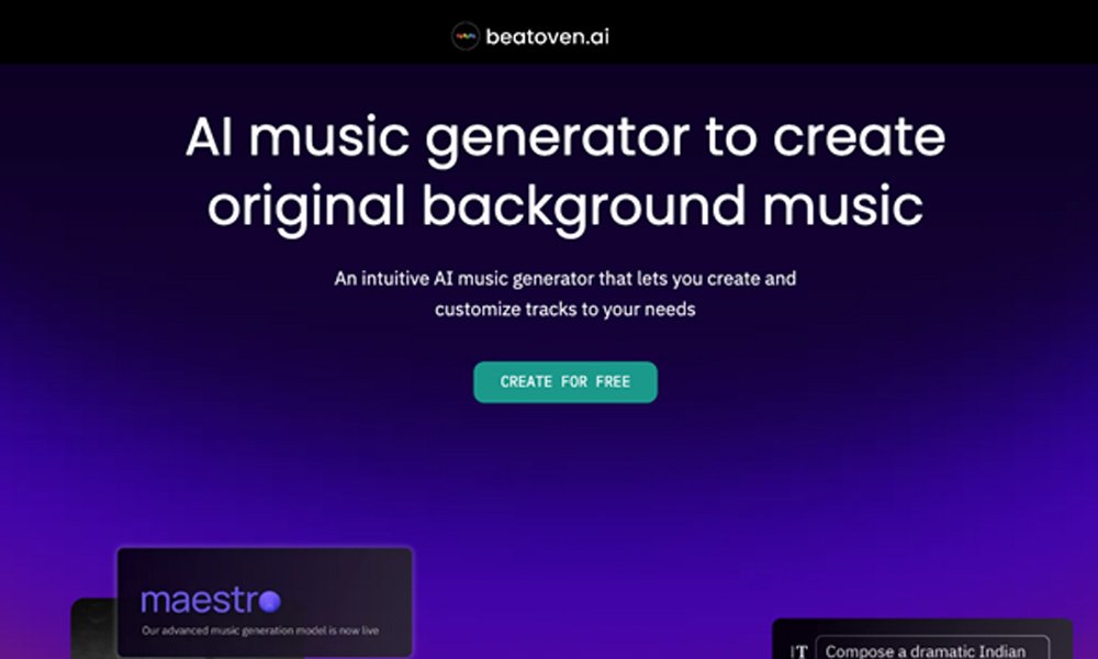 Beatoven — Emotion-Driven Soundscapes AI Song Generator Tools