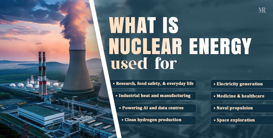 What is nuclear energy used for