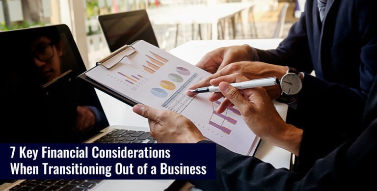 Transitioning Out of a Business