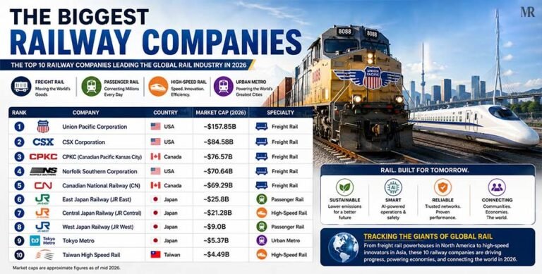 Biggest Railway Companies