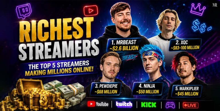 Richest Streamers