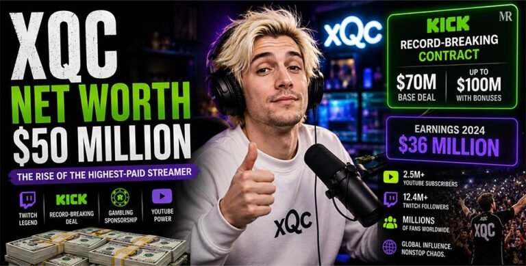 xQc Net Worth