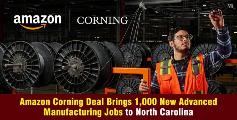 Amazon Corning Deal Creates 1,000 New North Carolina Jobs