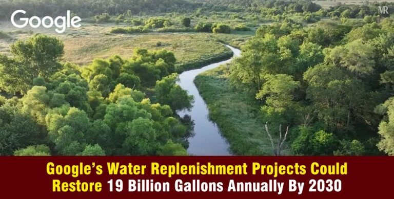 Google Water Replenishment