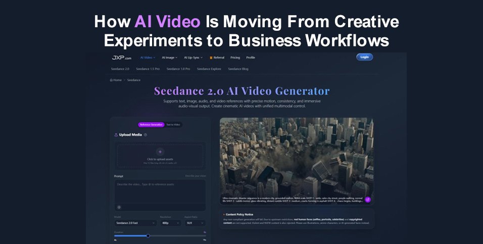 Creative Experiments to Business Workflows
