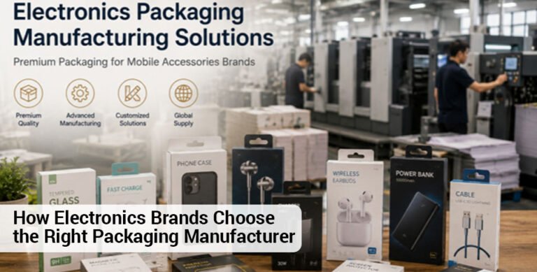 How Electronics Brands Choose the Right Packaging Manufacturer