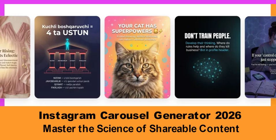 Instagram Carousel Generator