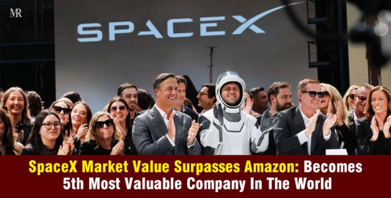 SpaceX Market Value Surpasses Amazon