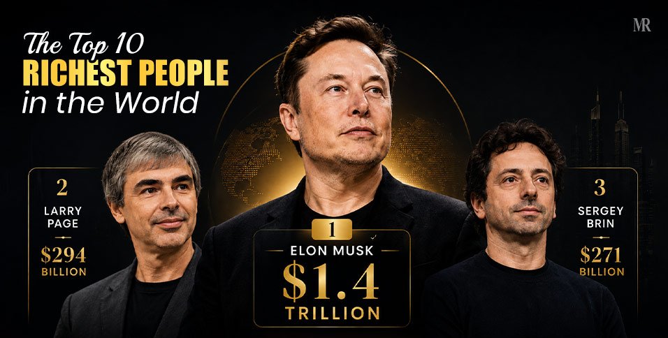 The Top 10 Richest People in the World
