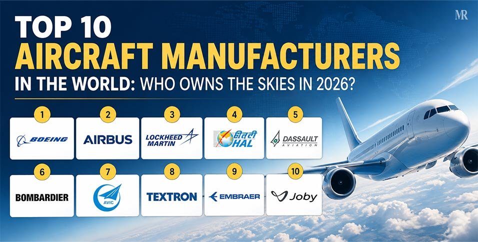 Top 10 Aircraft Manufacturers