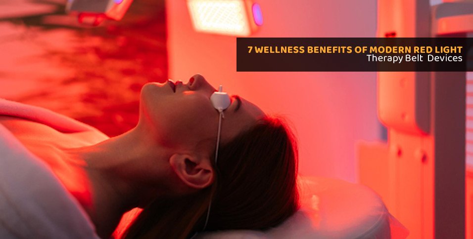 7 Wellness Benefits Of Modern Red Light Therapy Belt Devices