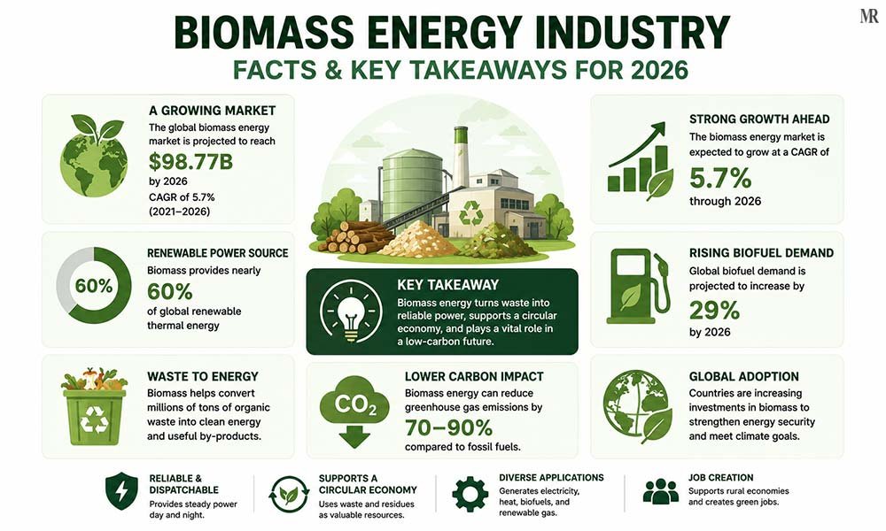 Biomass Energy Industry Facts and Key Takeaways for 2026