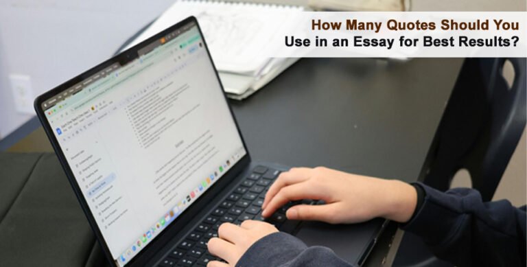 Quotes in an Essay