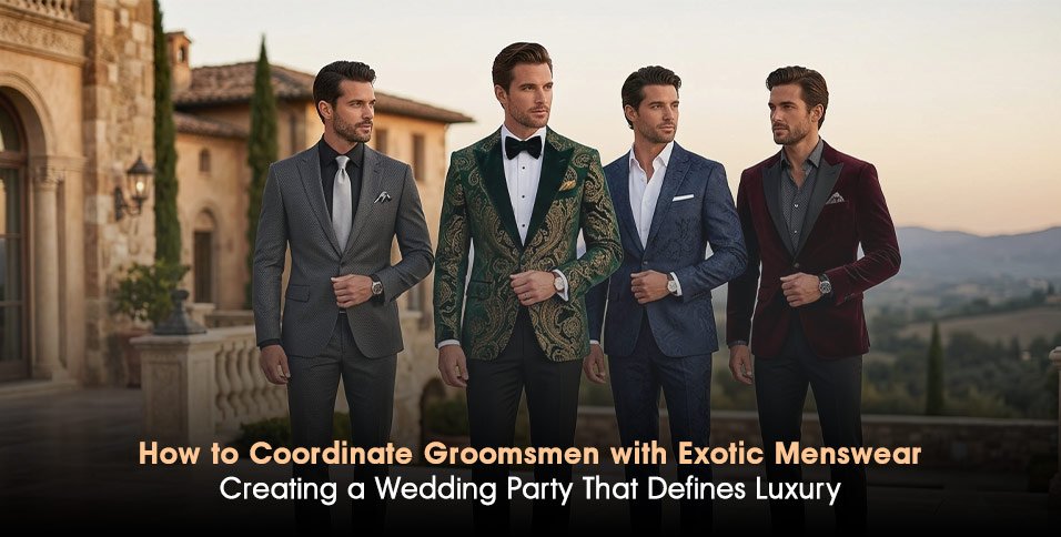 Coordinate Groomsmen