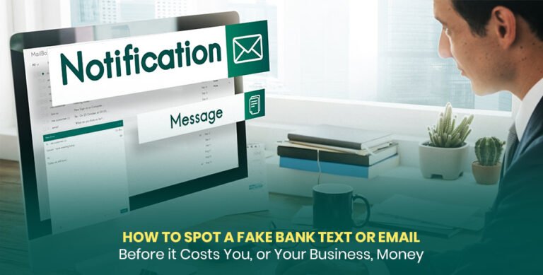 Fake Bank Text