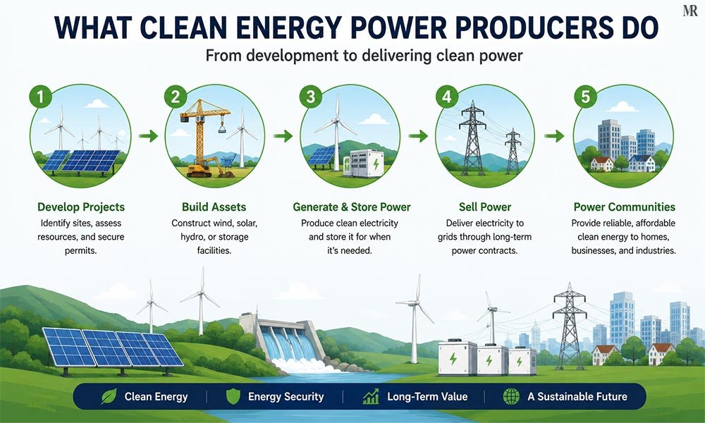 List of Top Clean Energy Power Producers