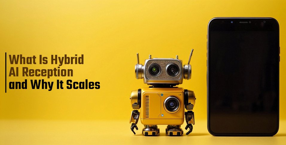 Hybrid AI reception