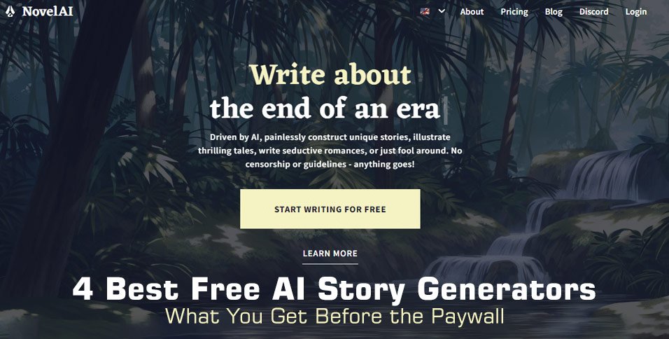 Free AI Story Generators