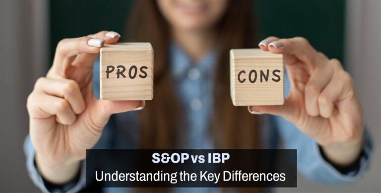 S&OP vs IBP