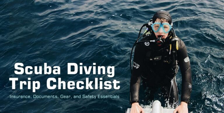 Scuba Diving Trip Checklist