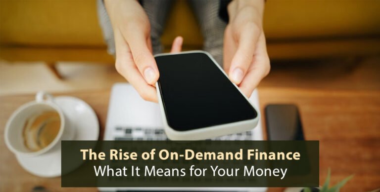 On-Demand Finance