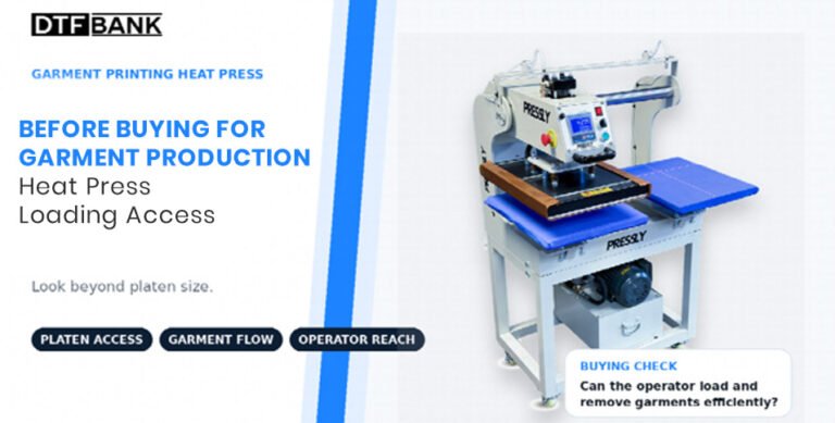 Heat Press for Garment Production