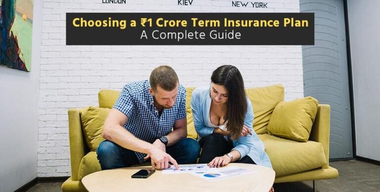 ₹1 Crore Term Insurance