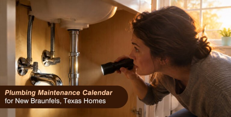 Plumbing Maintenance Calendar