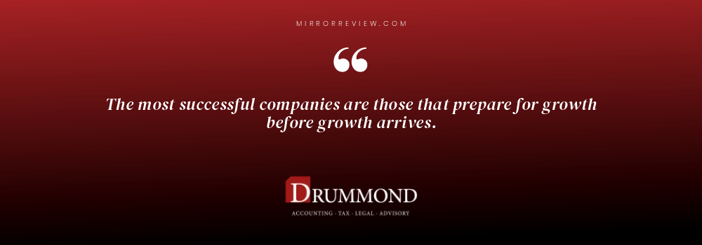 The most successful companies are those that prepare for growth before growth arrives The most successful companies are those that prepare for growth before growth arrives