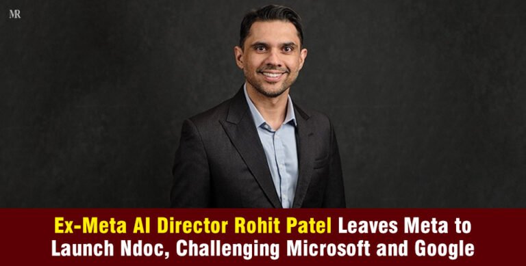 Ex-Meta AI director Rohit Patel