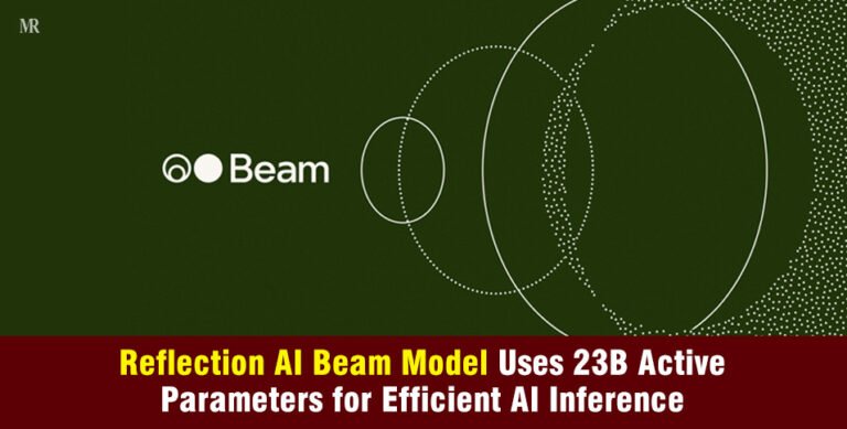 Reflection AI Beam model