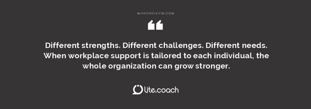 Different strengths. Different challenges. Different needs. When workplace support is tailored to each individual, the whole organization can grow stronger. Sophie Bernasconi