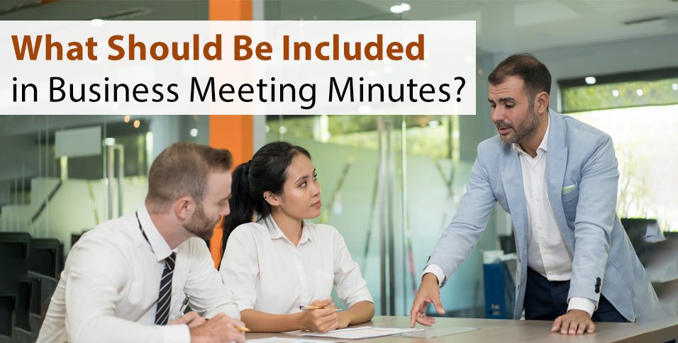 Business Meeting Minutes